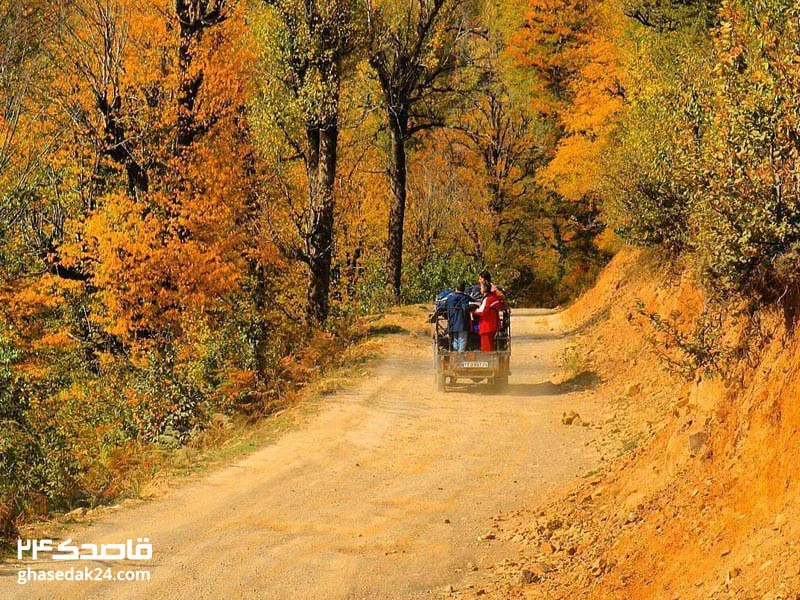 مسیر دسترسی به جواهر‌دشت
