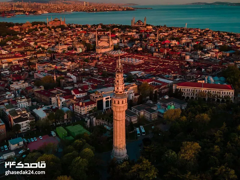 عکس برج بیازیت استانبول (Beyazit Tower)