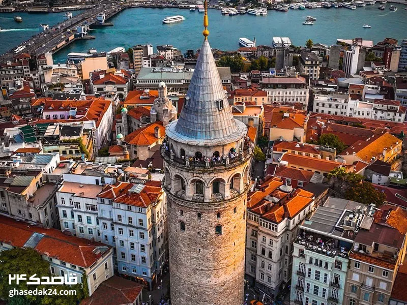 عکس برج گالاتا استانبول (Galata Tower)