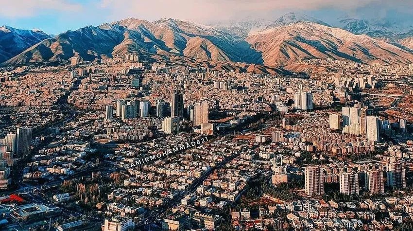 عکس اطلاعاتی درباره تهران