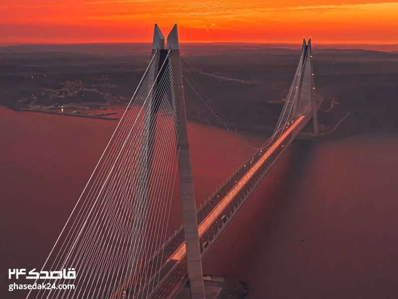 عکس پل سلطان سلیم یاووز استانبول (Yavuz Sultan Selim Bridge)