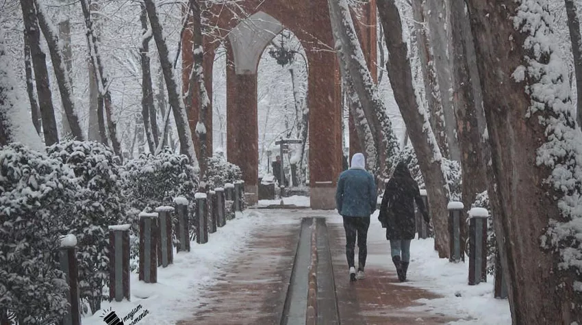 عکس بوستان باغ ایرانی تهران