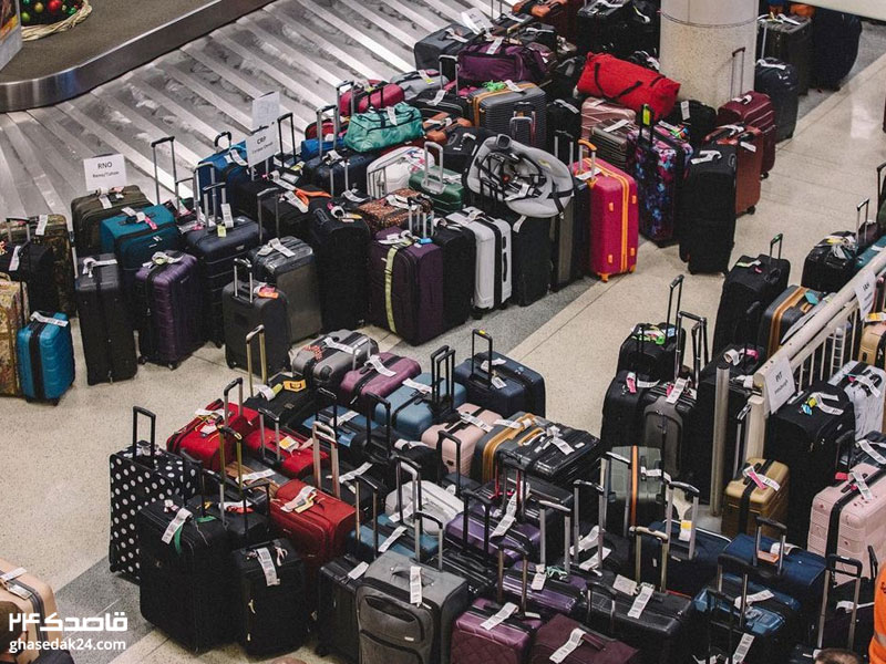 بازرسی چمدان در فرودگاه
