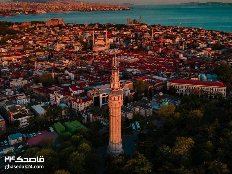 تصاویر برج های تاریخی استانبول