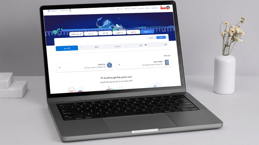 خرید اینترنتی بلیط هواپیما آوا ایر