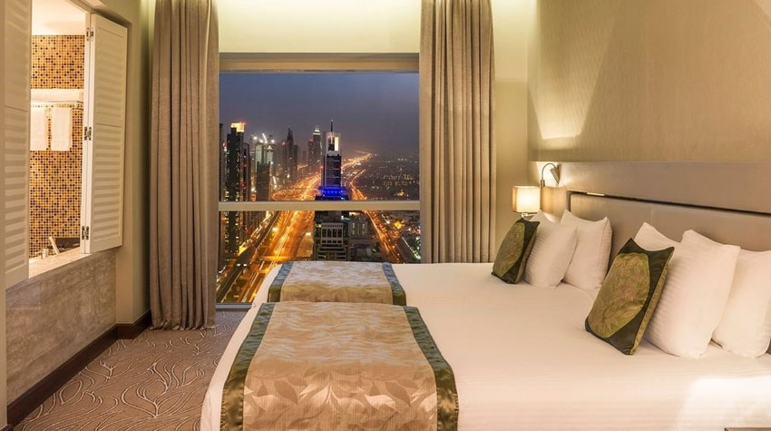 هتل و اقامتگاه های دبی