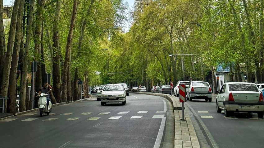 خیابان های مهم تهران