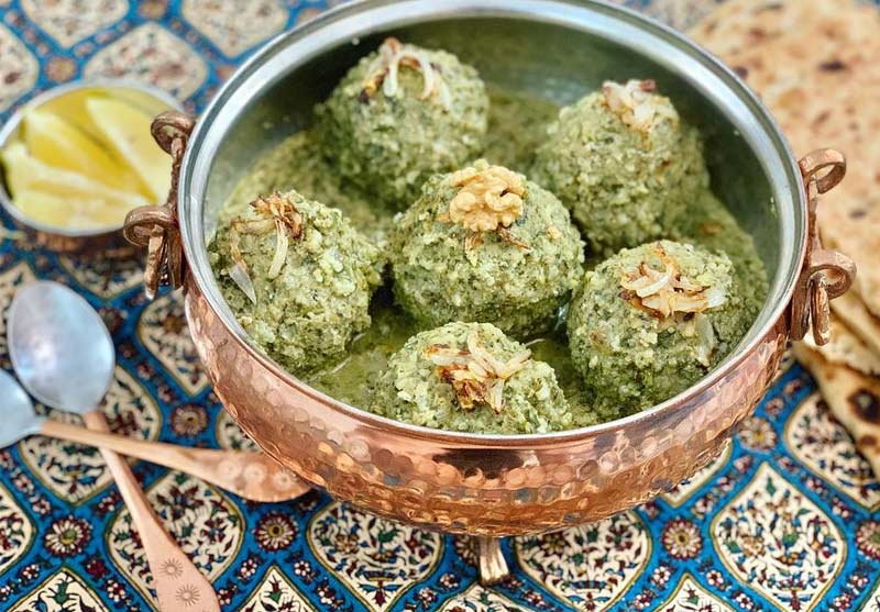 کوفته سبزی شیرازی اصل