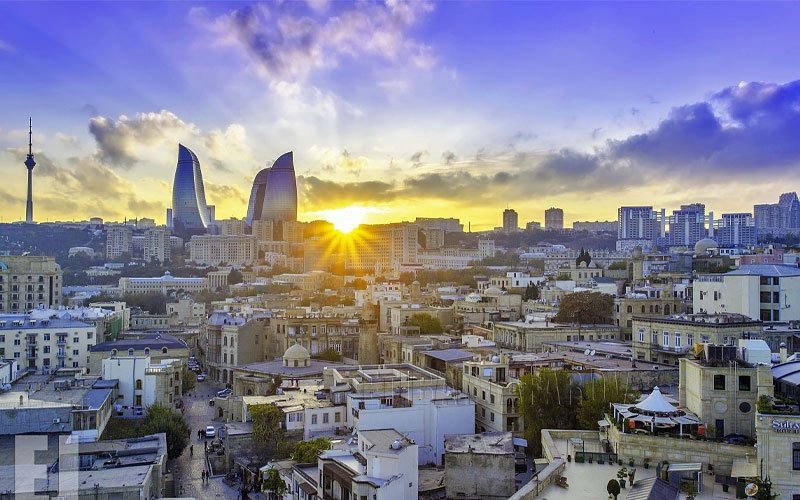 عکس شهر باکو اذربایجان