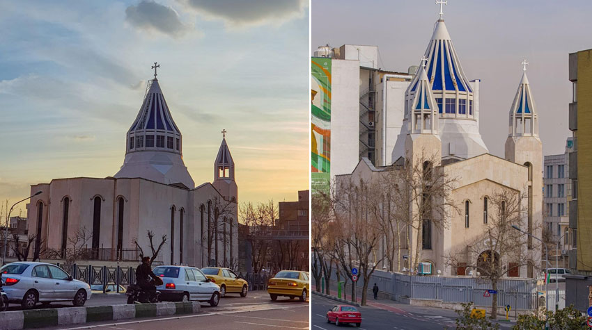 زیباترین کلیساهای تهران