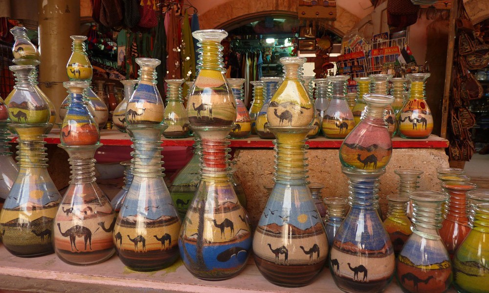 بطری های شنی مصر