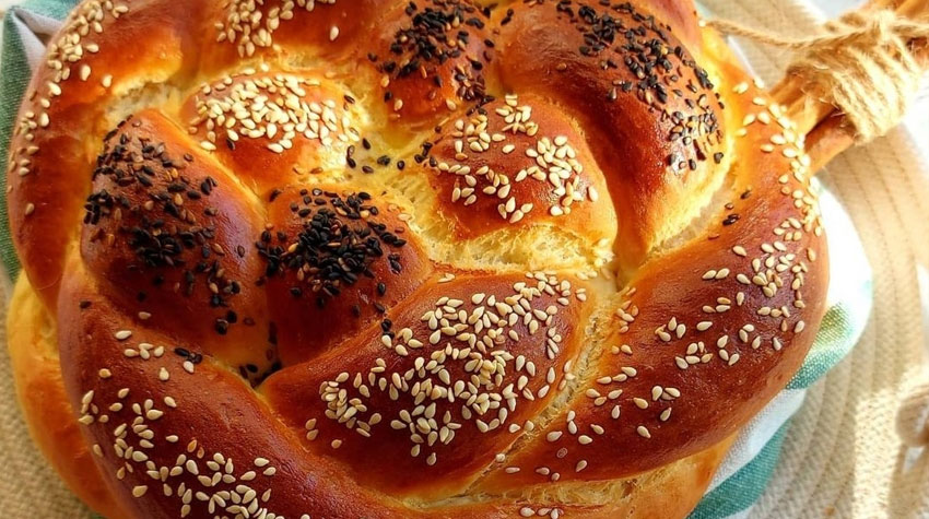 نان شیرمال قزوین