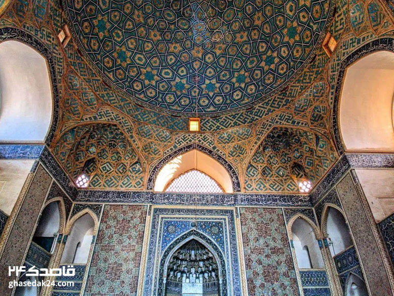 ایوان اصلی مسجد جامع یزد