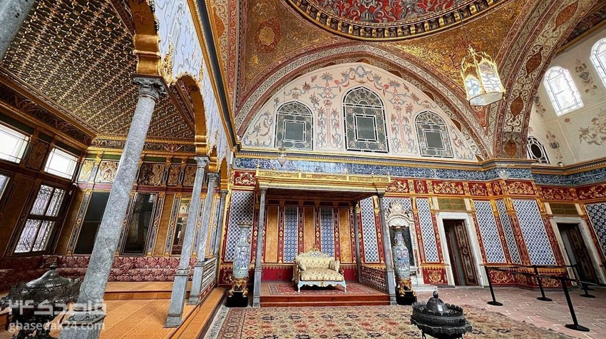 بازدید از کاخ توپکاپی استانبول در زمستان