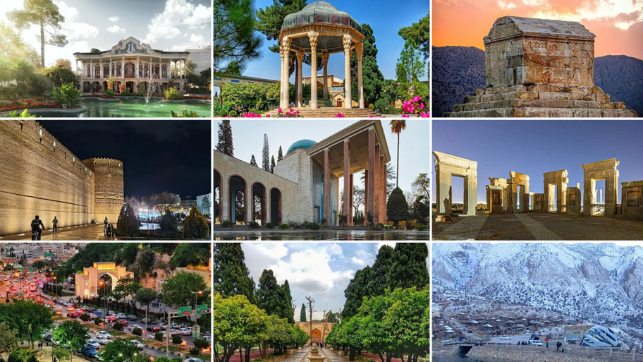 جاهای دیدنی شیراز در نوروز