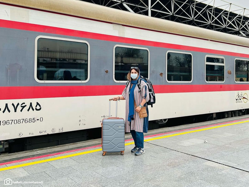 فاصله تهران تا کیش با قطار