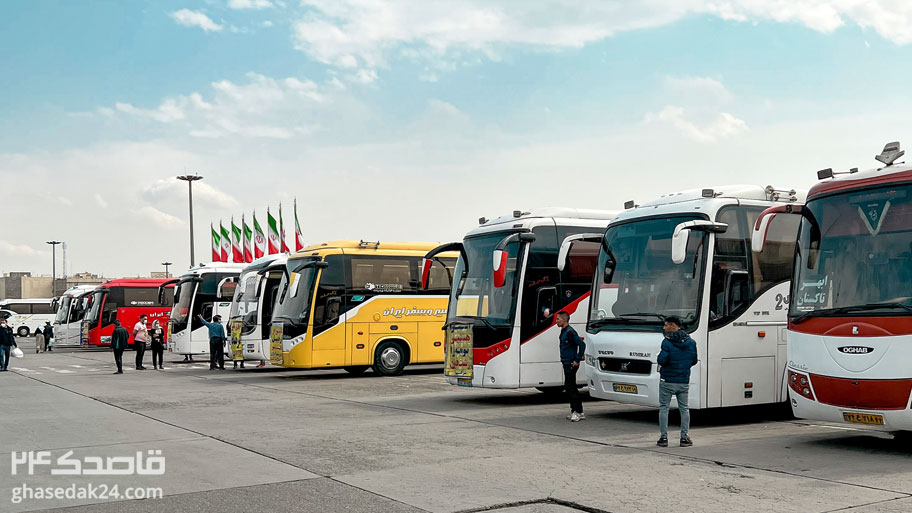 بهترین اتوبوس مسافربری ایران