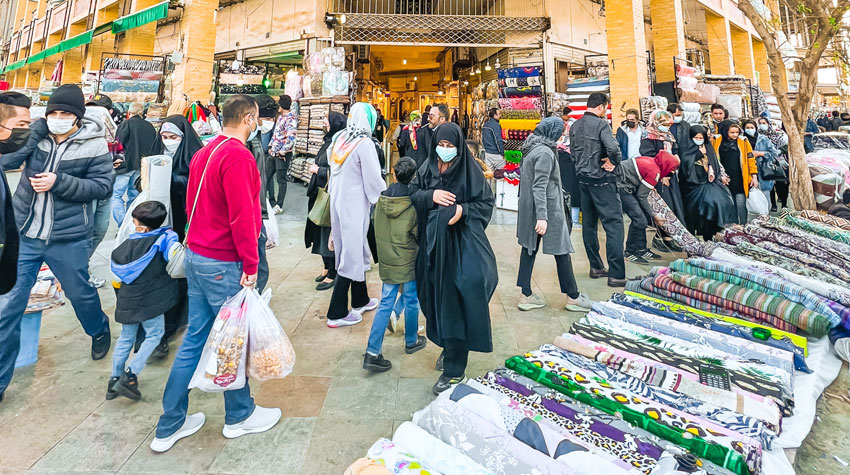 بازار پارچه مولوی تهران