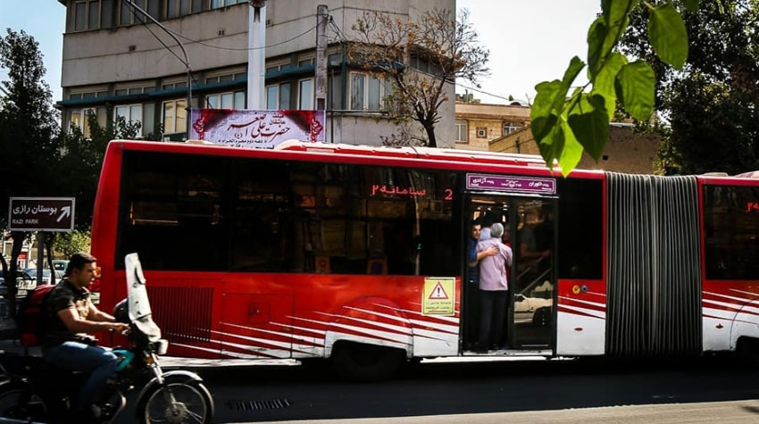خط2  BRT تهران