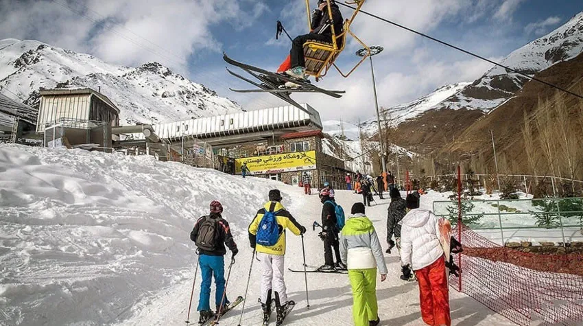 پیست اسکی دربندسر تهران