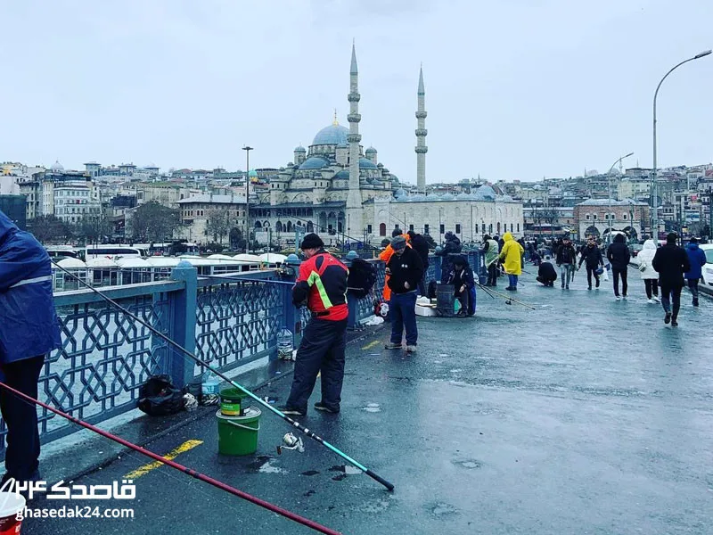 پل گالاتا در استانبول کجاست