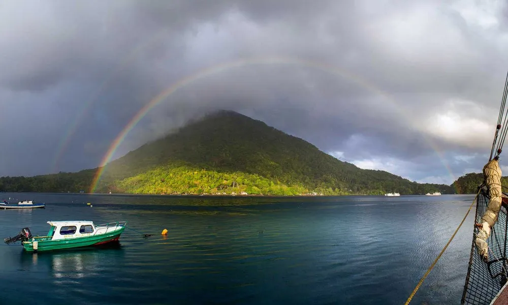 ارتفاعات Pulau Gunung Api Banda