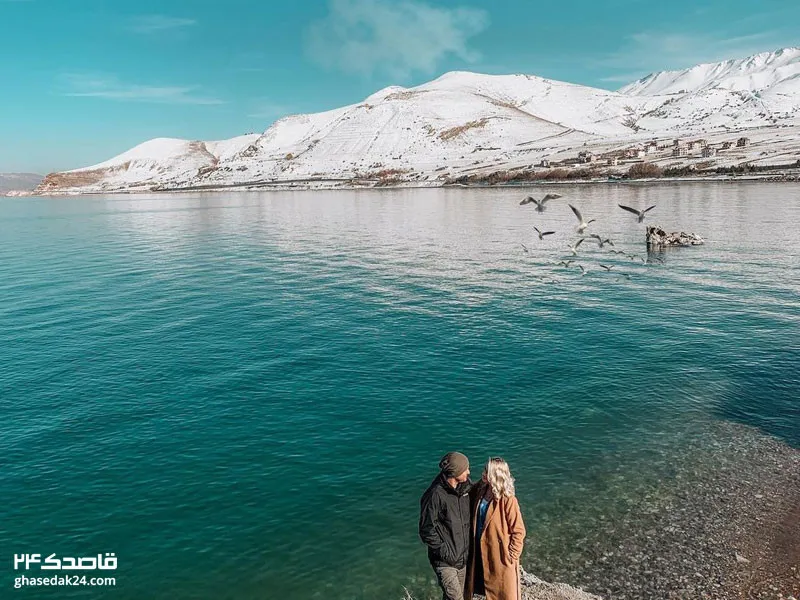 جاهای دیدنی وان در زمستان