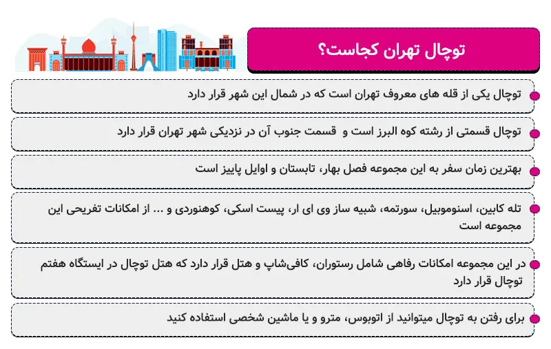 معرفی توچال تهران